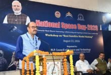 विकसित भारत की अंतरिक्ष दृष्टि पर मेपकॉस्ट में विशेष व्याख्यान