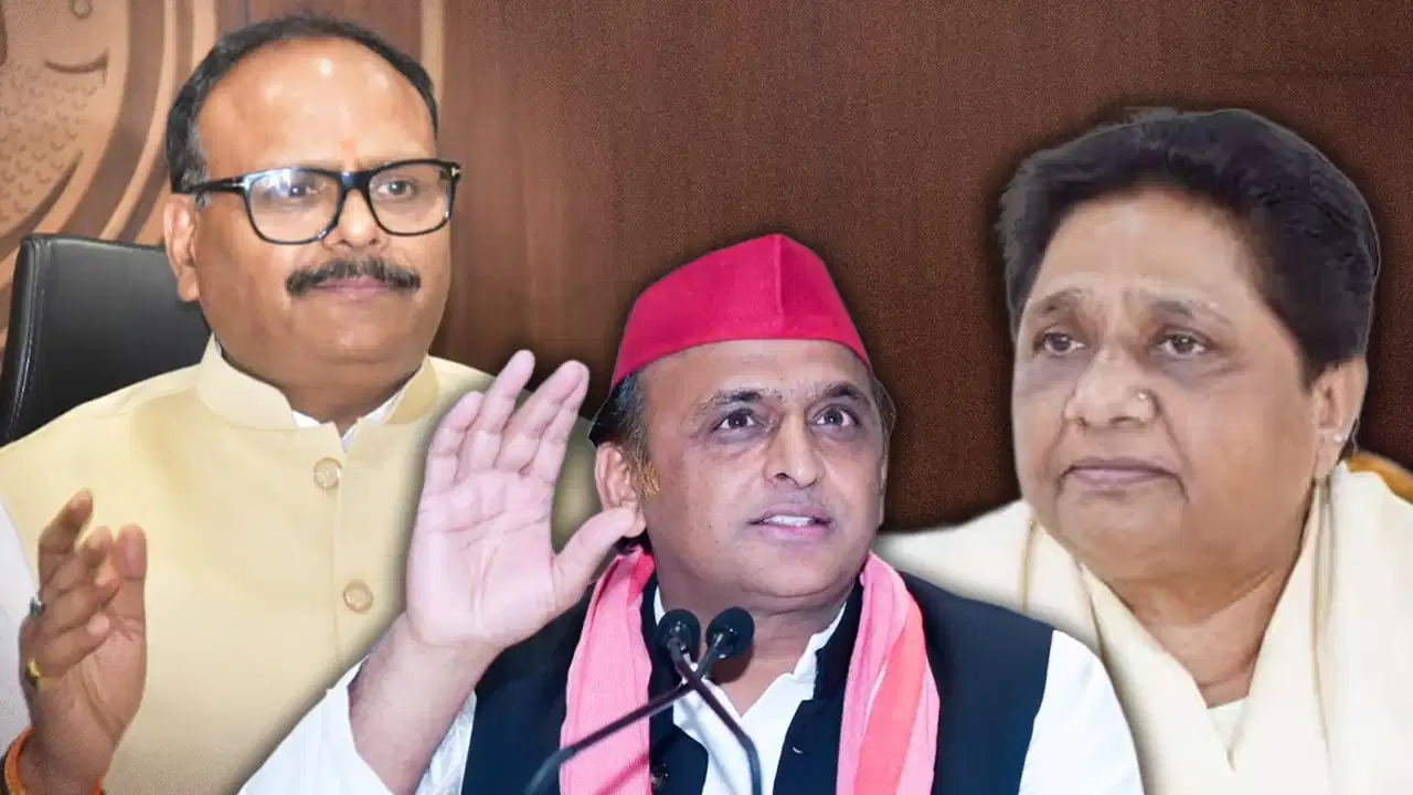 ‘सपा गिरगिट की तरह रंग बदलती है, UP में परिवारवाद-पीडीए और पंडित पर घमासान, अखिलेश पर मायावती का हमला