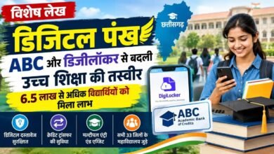 विशेष लेख : डिजिटल पंख से बदली पढ़ाई की तस्वीर, ABC ID और डिजीलॉकर से 6.5 लाख छात्रों का भविष्य सुरक्षित विशेष लेख : डिजिटल पंख से बदली पढ़ाई की तस्वीर, ABC ID और डिजीलॉकर से 6.5 लाख छात्रों का भविष्य सुरक्षित