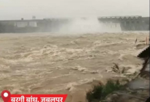 चित्रकूट में मंदाकिनी डेंजर लेवल पर, छतरपुर में स्कूल बंद:बारिश से मकान गिरा, बरगी डैम के गेट खुले; 2 जिलों में रेड, 6 में ऑरेंज अलर्ट