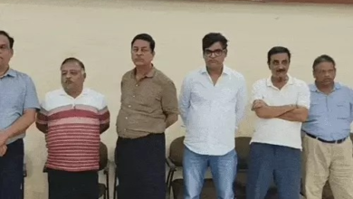 हाईकोर्ट की बिल्डिंग निर्माण में गड़बड़ी पर कंट्रक्शन-कंपनी मालिक गिरफ्तार:दो साल से फरार था 50 हजार का इनामी; हरिद्वार से पकड़कर लाई पुलिस