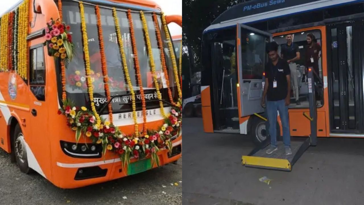 दिव्यांग यात्री आसानी से कर सकेंगे उज्जैन दर्शन, 10 ई-बसों में हाइड्रोलिक रैंप की सुविधा, चल रहा प्रशिक्षण दिव्यांग यात्री आसानी से कर सकेंगे उज्जैन दर्शन, 10 ई-बसों में हाइड्रोलिक रैंप की सुविधा, चल रहा प्रशिक्षण