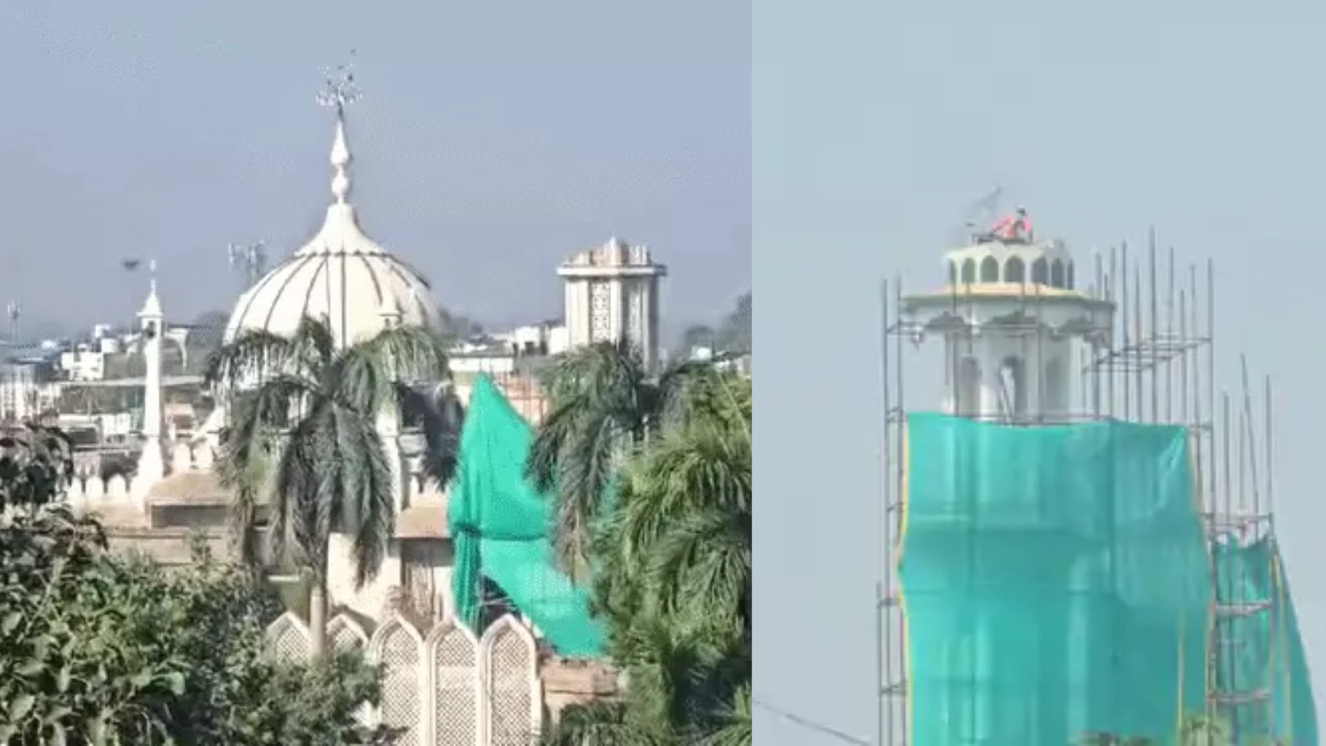 उज्जैन शाही मस्जिद में निर्माण हटाने के दौरान मीनार का हिस्सा टूटा, छत पर गिरा मलबा, प्रशासन ने मरम्मत शुरू कराई उज्जैन शाही मस्जिद में निर्माण हटाने के दौरान मीनार का हिस्सा टूटा, छत पर गिरा मलबा, प्रशासन ने मरम्मत शुरू कराई