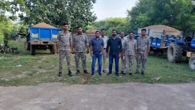 अवैध खनन व परिवहन पर ग्वालियर जिला प्रशासन का एक्शन, रेत-मुरम से भरे 9 वाहन ज़ब्त