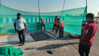 रतलाम के पास दिल्ली-मुंबई एक्सप्रेसवे में आई दरार, NHAI ने ट्रैफिक डायवर्ट कर शुरू की मरम्मत