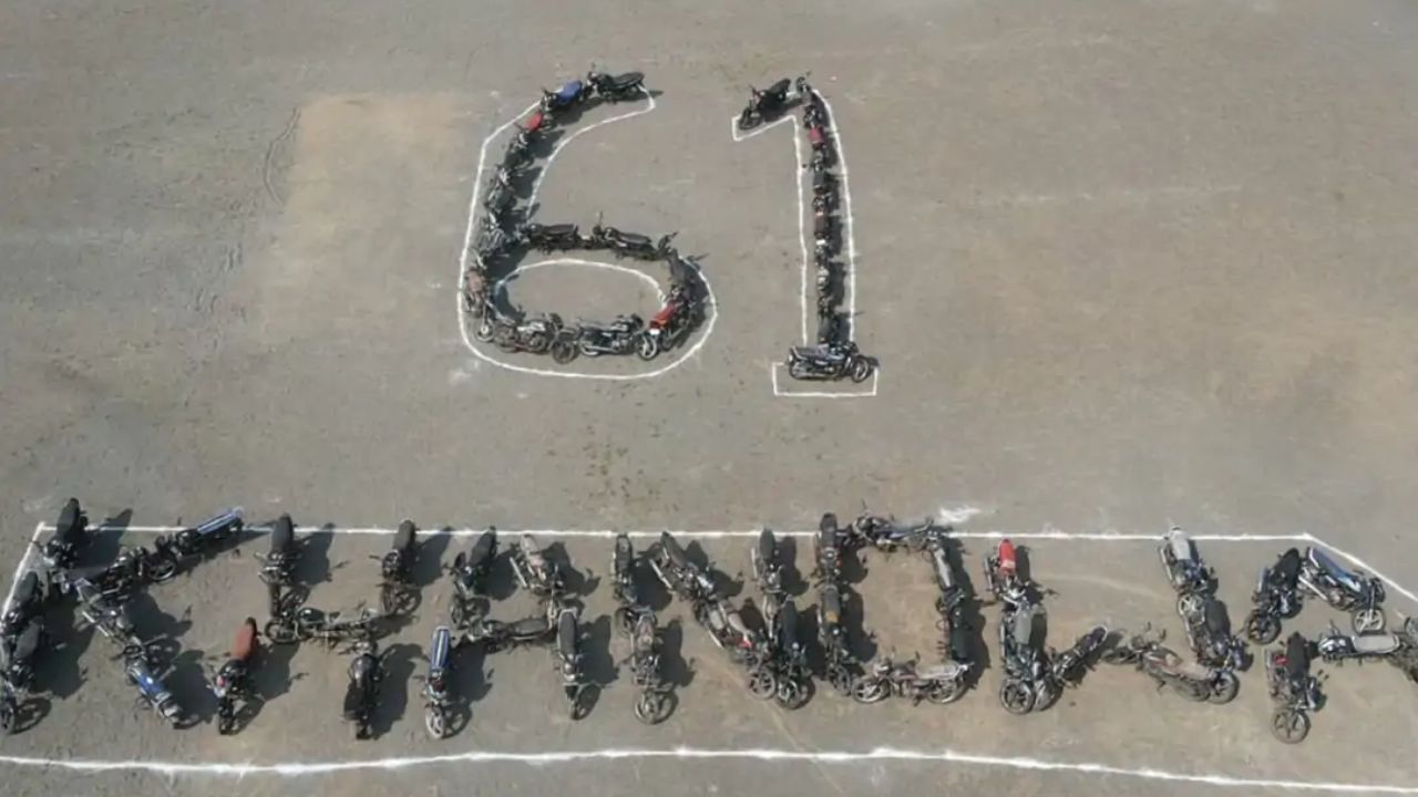 खंडवा में बाइक चोर गिरोह का पर्दाफाश, 61 वाहन भी बरामद, 2 गिरफ्तार