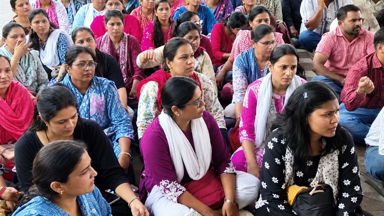 4 पटवारियों की बर्खास्तगी से भड़का आक्रोश, रतलाम कलेक्ट्रेट में साथियों ने किया प्रदर्शन 4 पटवारियों की बर्खास्तगी से भड़का आक्रोश, रतलाम कलेक्ट्रेट में साथियों ने किया प्रदर्शन