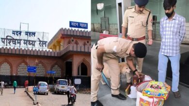 दीपावली को लेकर रेलवे स्टेशनों के लिए अलर्ट, जबलपुर में खतरनाक पटाखों के साथ दो युवक हिरासत में