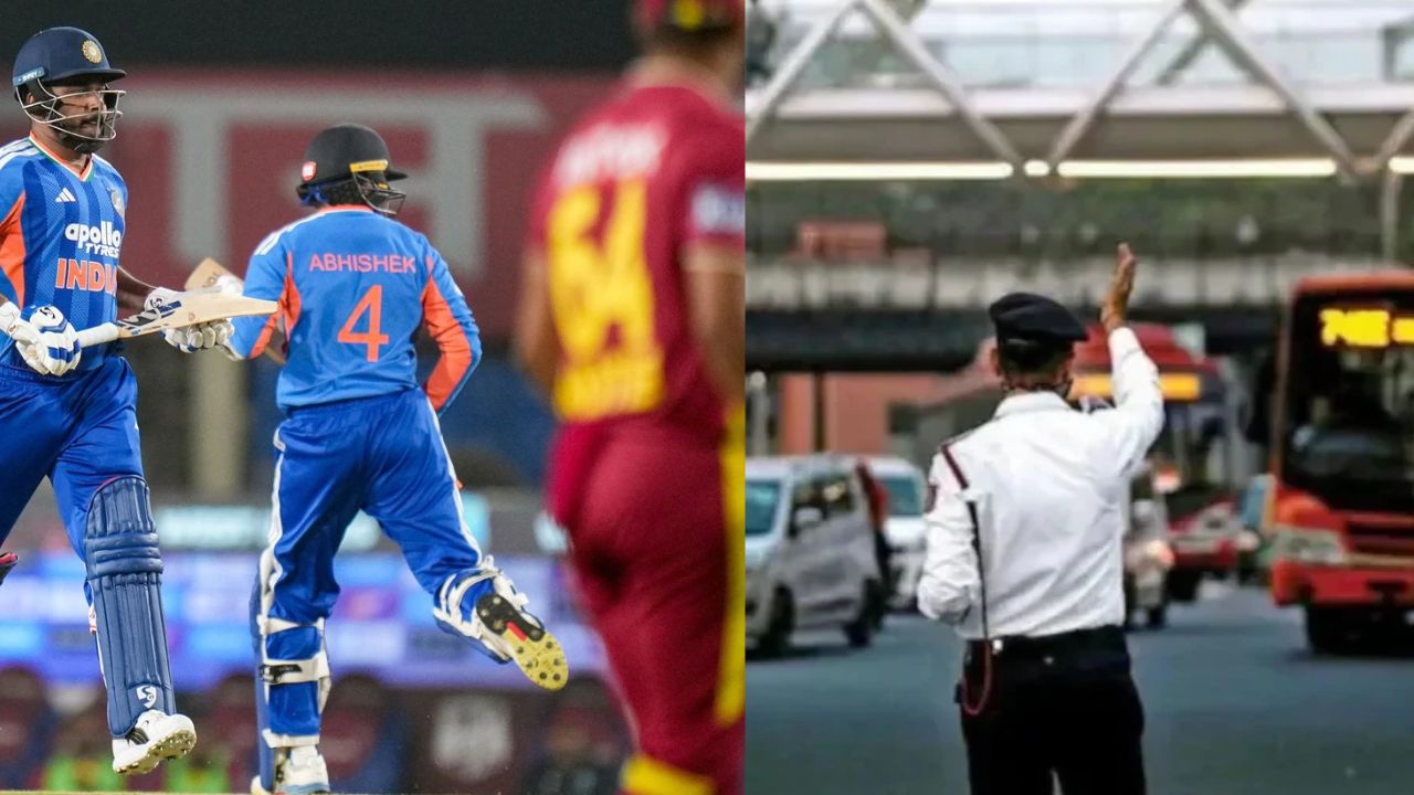 इंदौर में 11 अक्टूबर को भारत-वेस्टइंडीज के बीच T20 मैच, बदली रहेगी ट्रैफिक व्यवस्था, घर से निकलने से पहले देख लें डायवर्जन इंदौर में 11 अक्टूबर को भारत-वेस्टइंडीज के बीच T20 मैच, बदली रहेगी ट्रैफिक व्यवस्था, घर से निकलने से पहले देख लें डायवर्जन