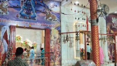 दमोह के बड़ी देवी मंदिर में सुबह 3 बजे से भक्तों की भीड़, नवरात्र के पहले दिन उमड़ा आस्था का सैलाब