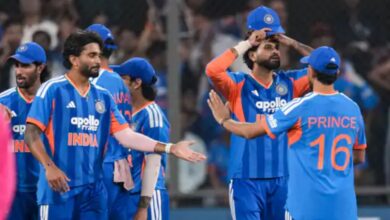 भारत ने वेस्टइंडीज को तीसरे T20I में 14 रन से हराया, पांच मैचों की सीरीज में 2-1 की बढ़त बनाई, अर्शदीप सिंह ने लिए तीन विकेट