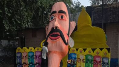 इंदौर के दशहरा मैदान पर रावण दहन की तैयारियां तेज, 250 फीट ऊंची बनेगी लंका, 20 अक्टूबर को होगा दहन