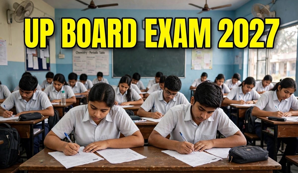 UP Board Exam 2027: कक्षा 10वीं-12वीं की डेटशीट जारी, 5 फरवरी से शुरू होंगी परीक्षाएं, जानें कब होगा कौन-सा पेपर UP Board Exam 2027: कक्षा 10वीं-12वीं की डेटशीट जारी, 5 फरवरी से शुरू होंगी परीक्षाएं, जानें कब होगा कौन-सा पेपर