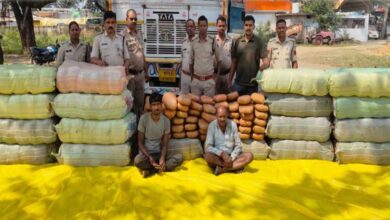शहडोल में ट्रक से 1.13 करोड़ का गांजा जब्त, तस्करी का तरीका देख पुलिस भी रह गई हैरान