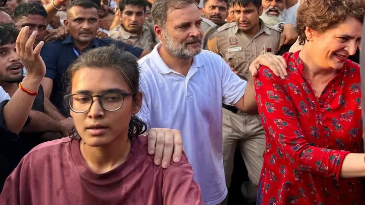 राहुल गांधी और नेहा बोरा की एकसाथ तस्वीर दिखाकर BJP का बड़ा हमला-“इनका उद्देश्य भारत में लोकतंत्र को तहस नहस करने की बड़ी साजिश”