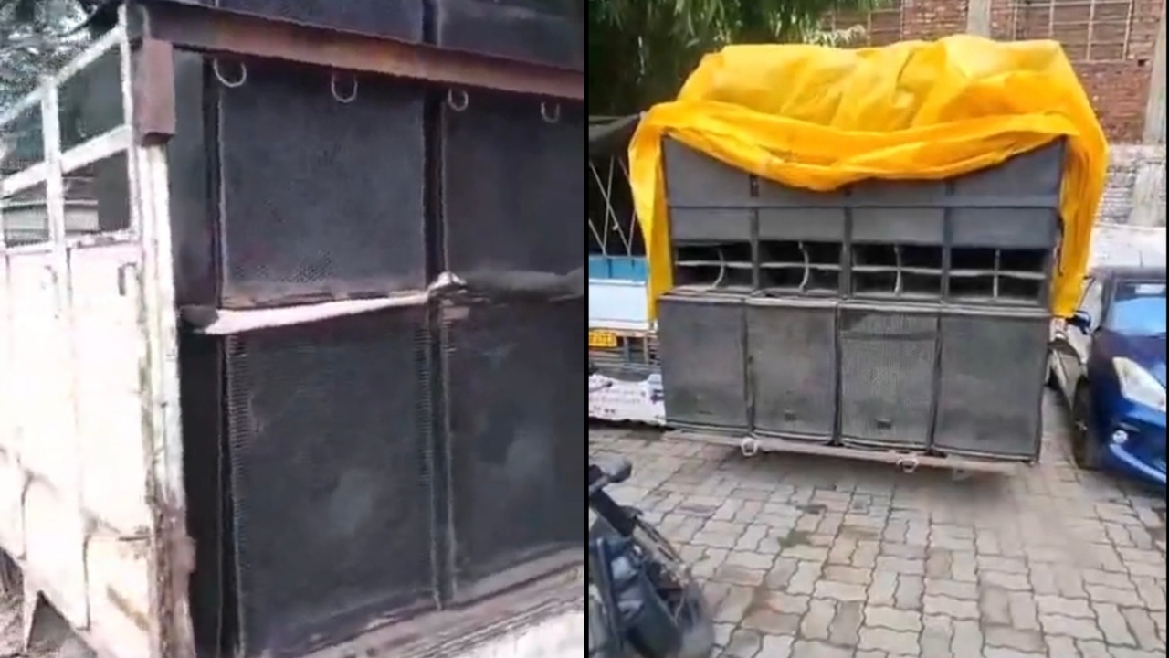 जबलपुर में DJ संचालकों पर पुलिस का एक्शन, 2 गाड़ियों से 18 साउंड बॉक्स जब्त