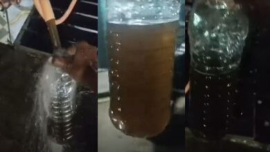 सीहोर में नलों से आ रहा बदबूदार और मैला पानी, बीमारी के डर से परेशान रहवासी