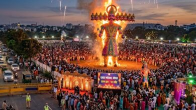 जंबूरी मैदान में 101 फीट के रावण का दहन, भोपाल में दशहरे की रौनक के बीच बदले रहेंगे कई रास्ते