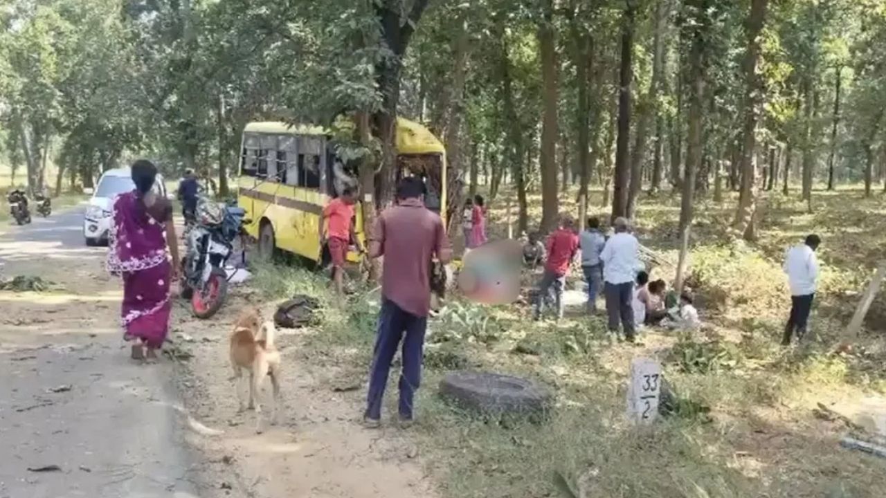 छत्तीसगढ़ के मनेंद्रगढ़ में तेज रफ्तार यात्री बस पेड़ से टकराई, हादसे में 6 लोगों की मौत और कई घायल, सीएम ने जताया दुख, मुआवजे का ऐलान