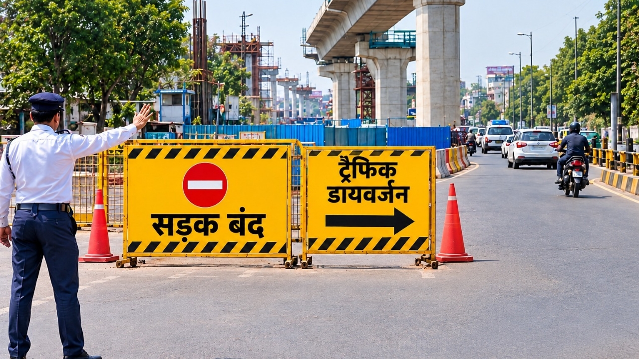 भोपाल में 22 दिन बंद रहेगा ITI तिराहा से पिपलानी पेट्रोल पंप मार्ग, जानें बदले हुए रूट