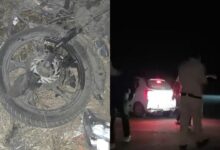 सिंगरौली में बाइक और ट्रेलर की जोरदार टक्कर, एक युवक की मौत, 2 गंभीर घायल