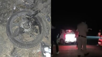 सिंगरौली में बाइक और ट्रेलर की जोरदार टक्कर, एक युवक की मौत, 2 गंभीर घायल