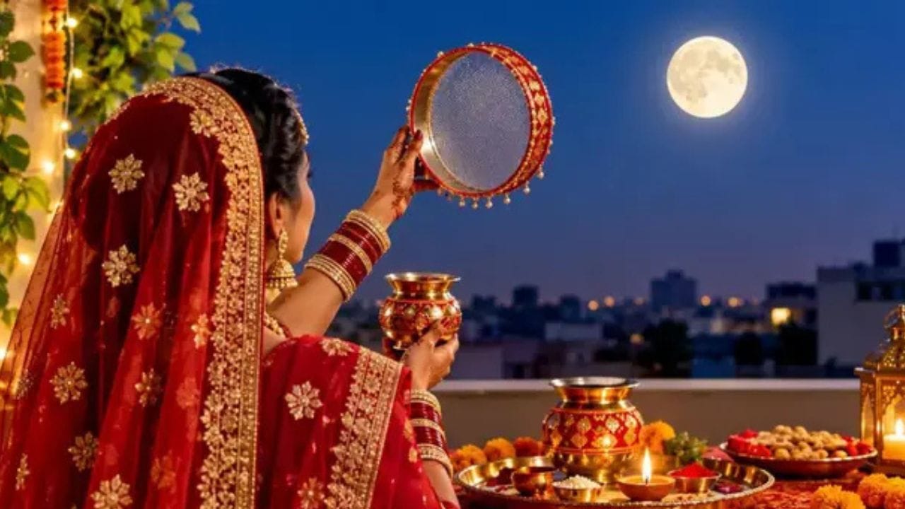 करवा चौथ 2026 पर पति-पत्नी को भेजें प्यार भरी शुभकामनाएं, अपनों को इस अंदाज में करें विश