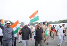 उज्जैन में रन फॉर यूनिटी का आयोजन, तिरंगा लेकर दौड़े जनप्रतिनिधि, अधिकारी और नागरिक